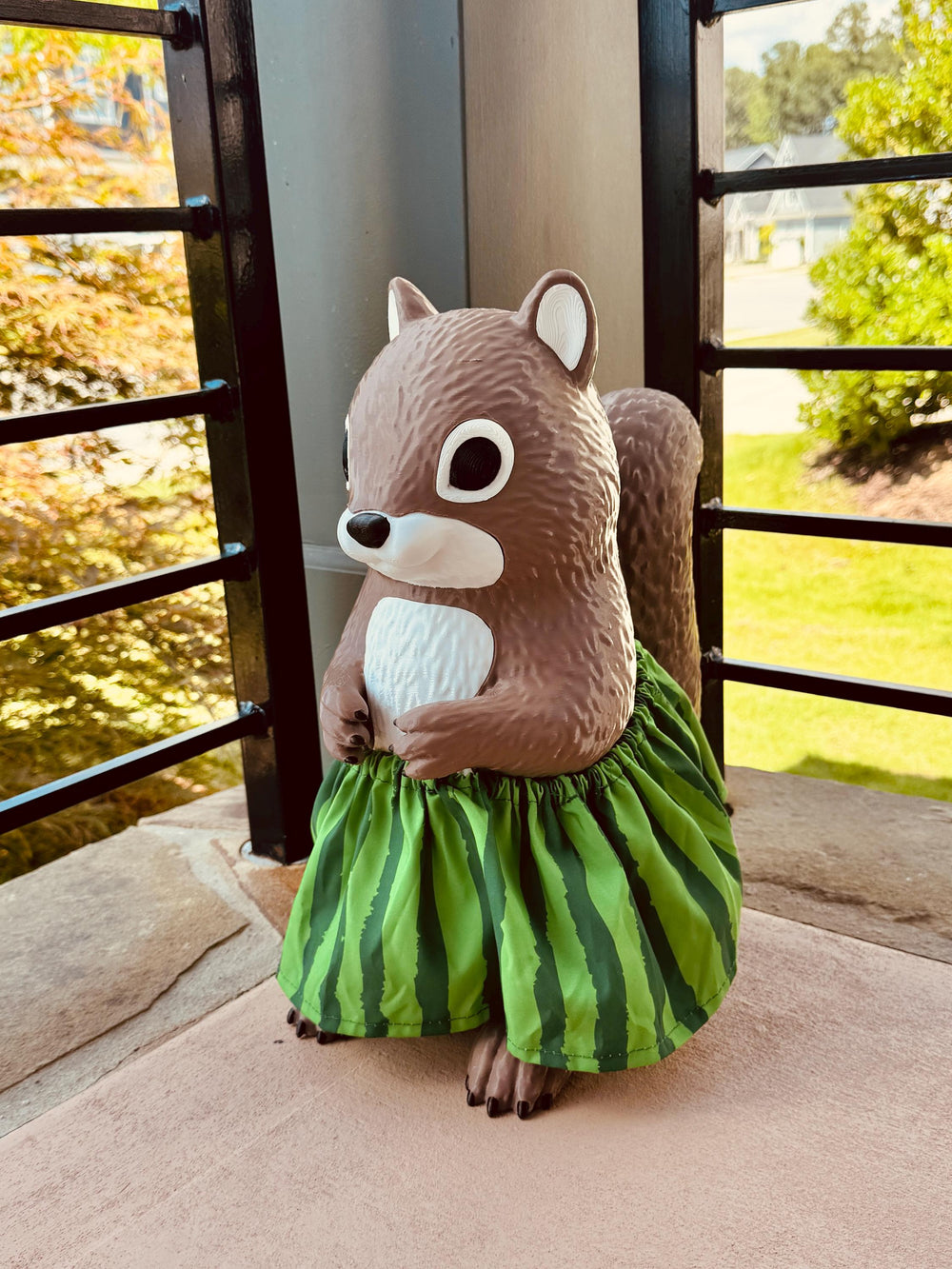 Merle the Porch Squirrel