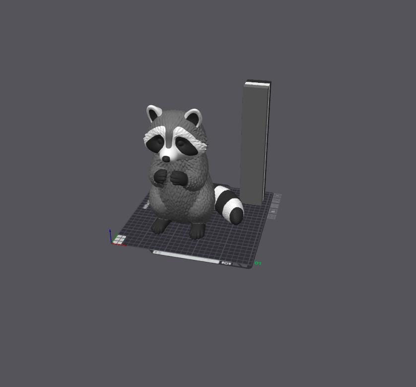 Rosie the Porch Raccoon (Digital Download)