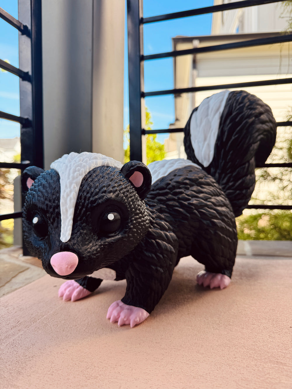 Scully the Porch Skunk