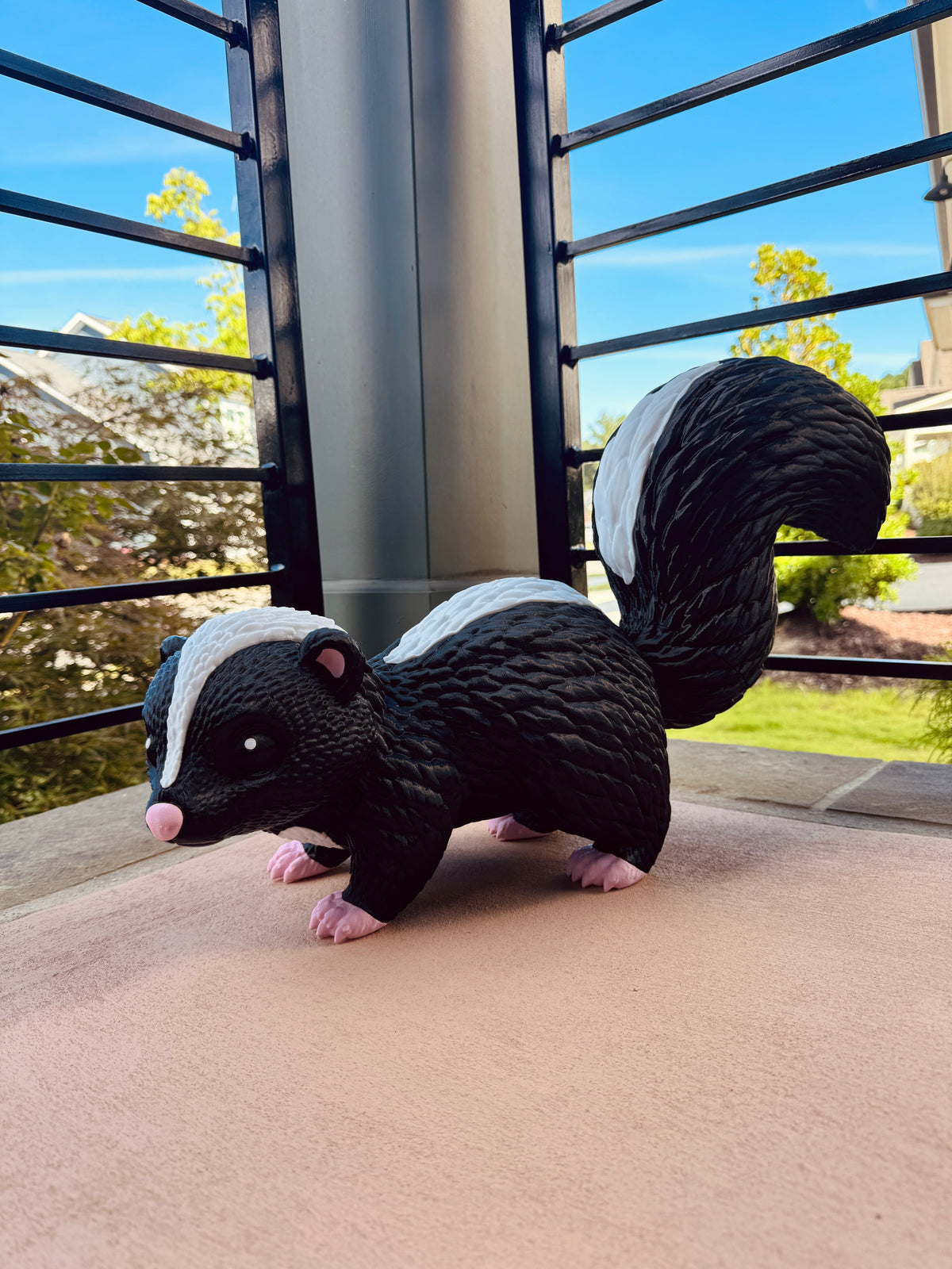 Scully the Porch Skunk
