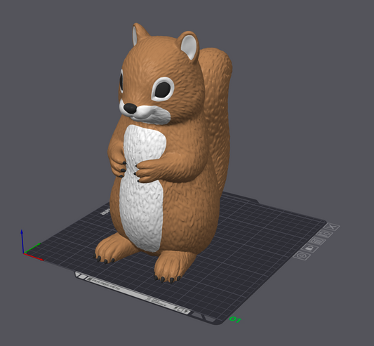Merle the Porch Squirrel (Digital Download)