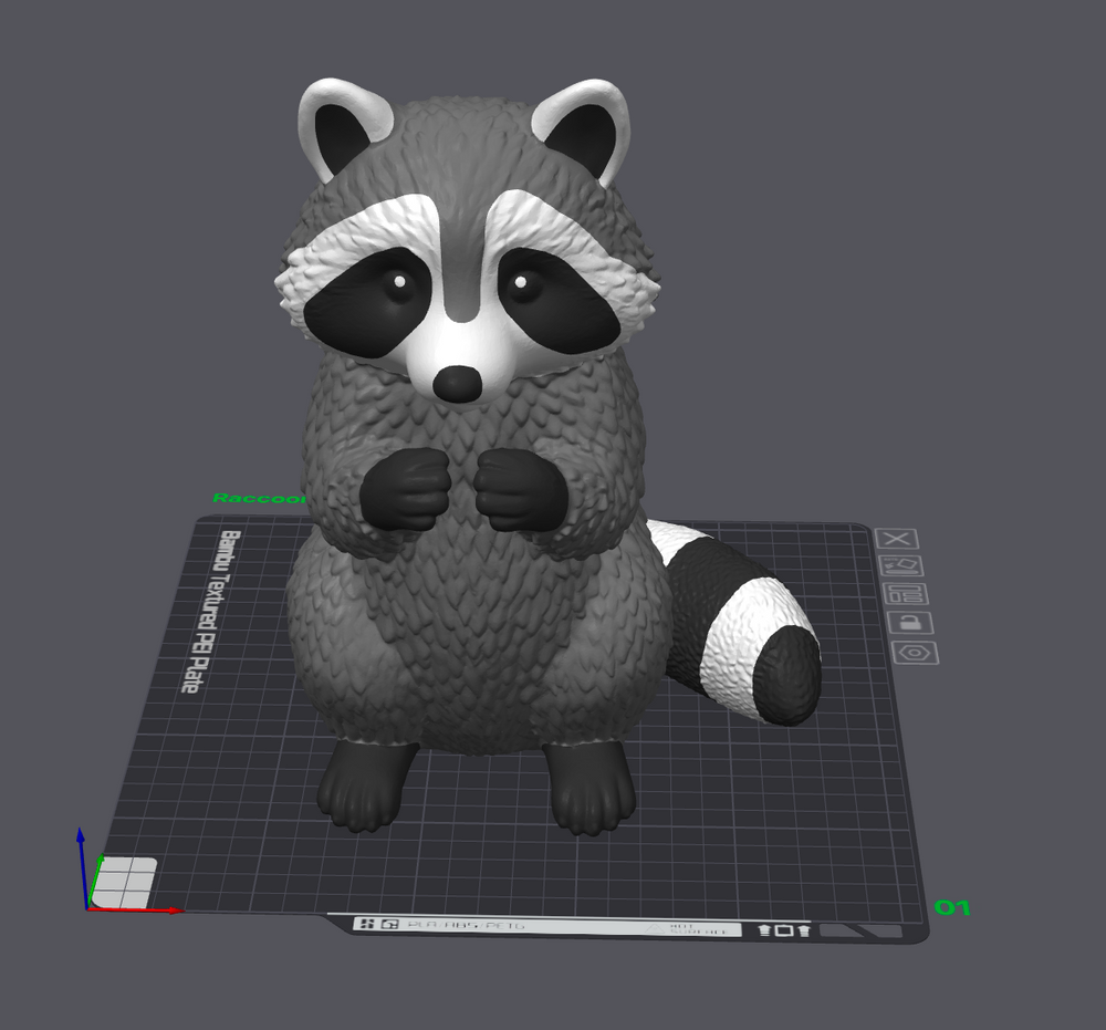 Rosie the Porch Raccoon (Digital Download)
