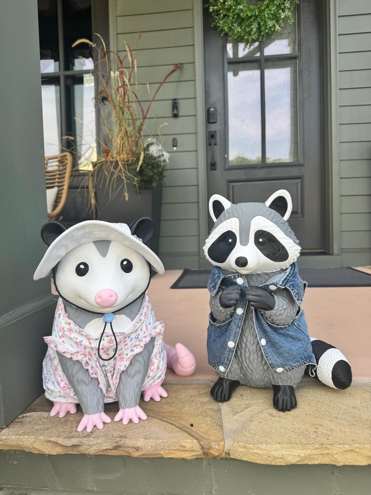 Rosie the Porch Raccoon